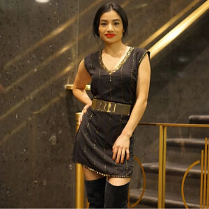 Sequin Night dress Size Small